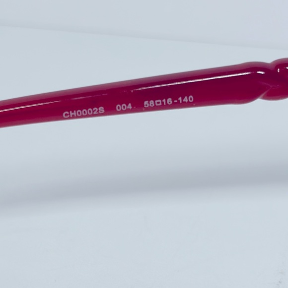 NWT Authentic Chloe Full Rim Round Sunglasses- Pink - Picture 6 of 10